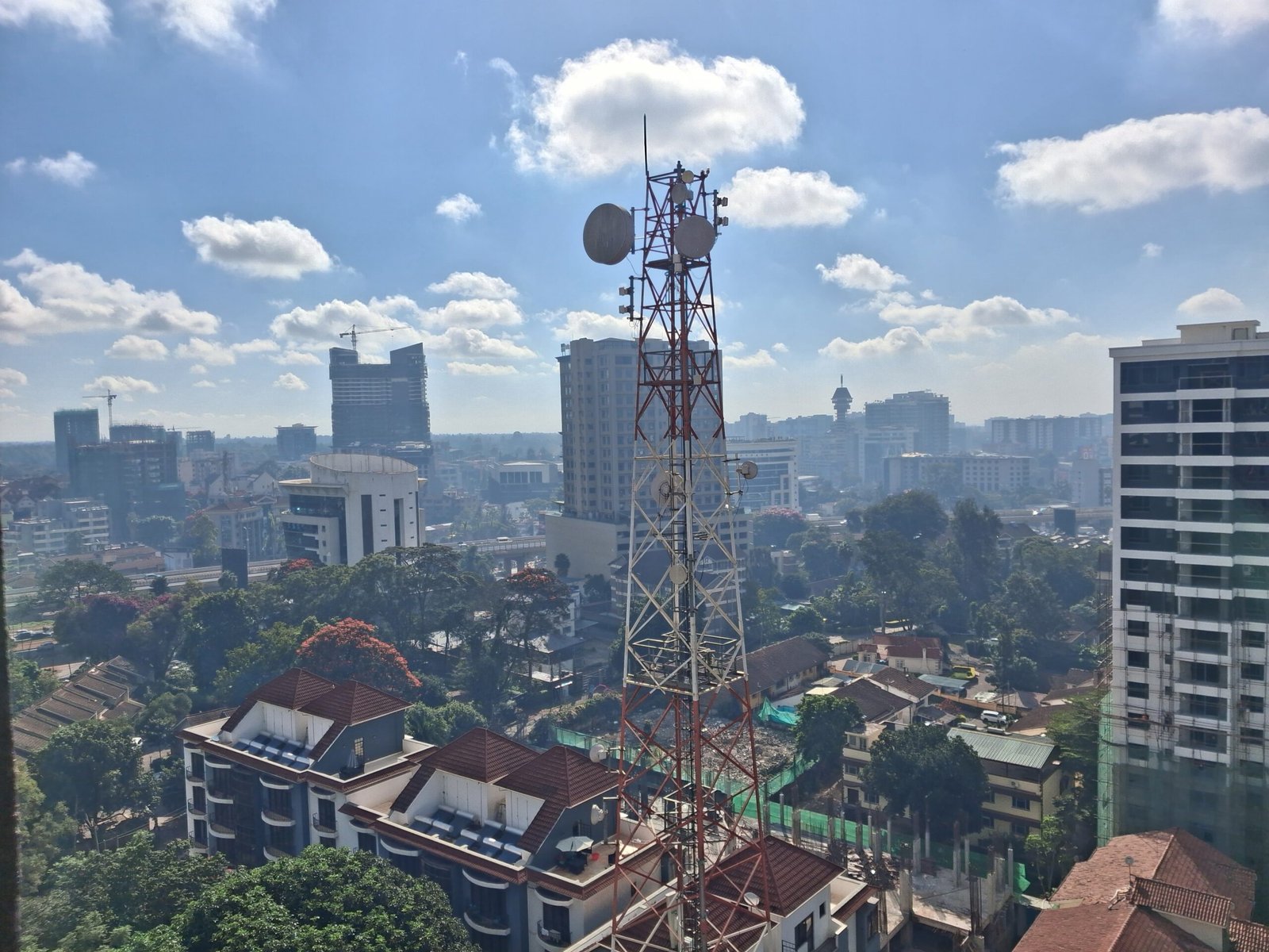Utsikt over Nairobi